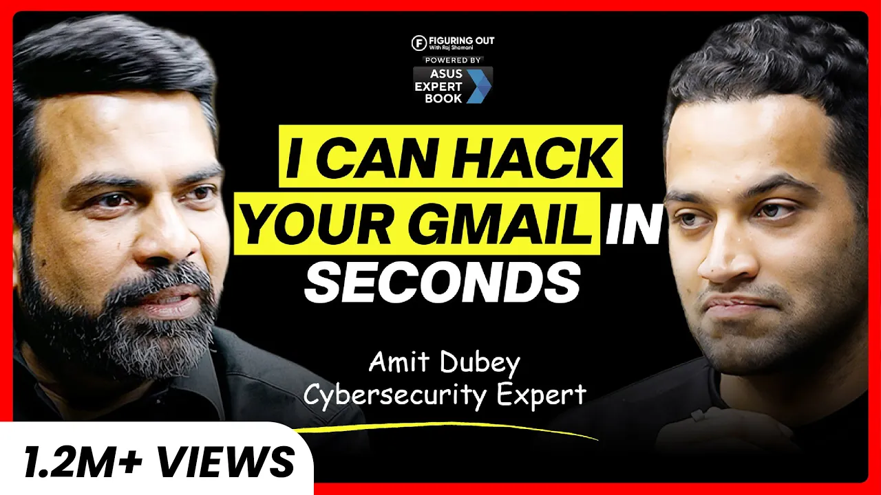 Your OTP Is Not Safe: Bank Account, Gmail, Photos Leak & Safety Tips | Amit Dubey |FO423 Raj Shamani