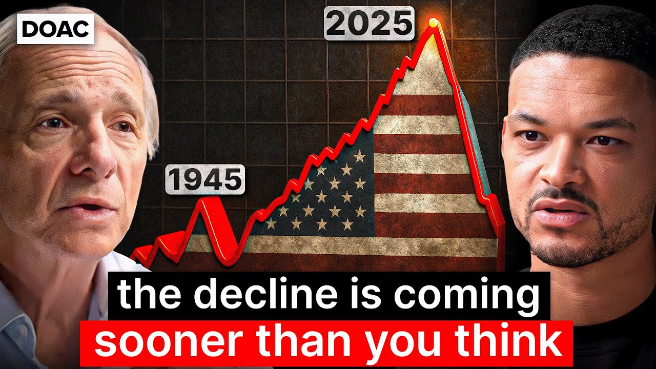 Ray Dalio: We’re Heading Into Very, Very Dark Times! America & The UK’s Decline Is Coming!
