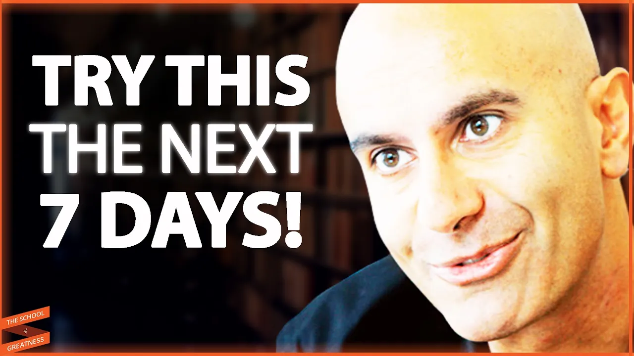 TRY IT FOR 7 DAYS - You Won't Regret It! (MILLIONAIRE MORNING ROUTINE) | Robin Sharma