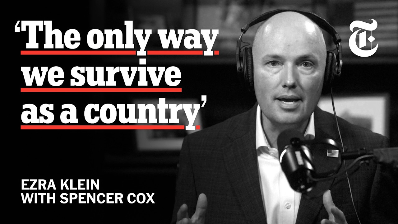Spencer Cox Wants to Pull Our Politics Back From the Brink | The Ezra Klein Show