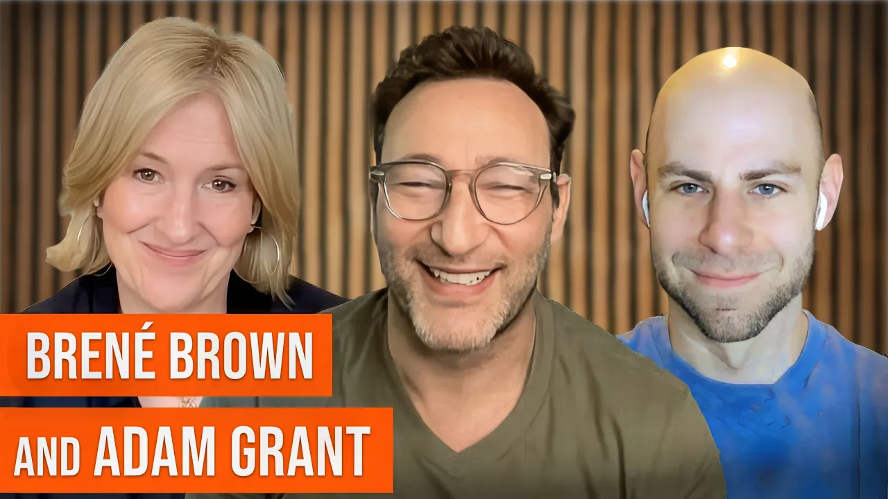Thinking About Thinking with Brené Brown and Adam Grant | A Bit of Optimism Podcast