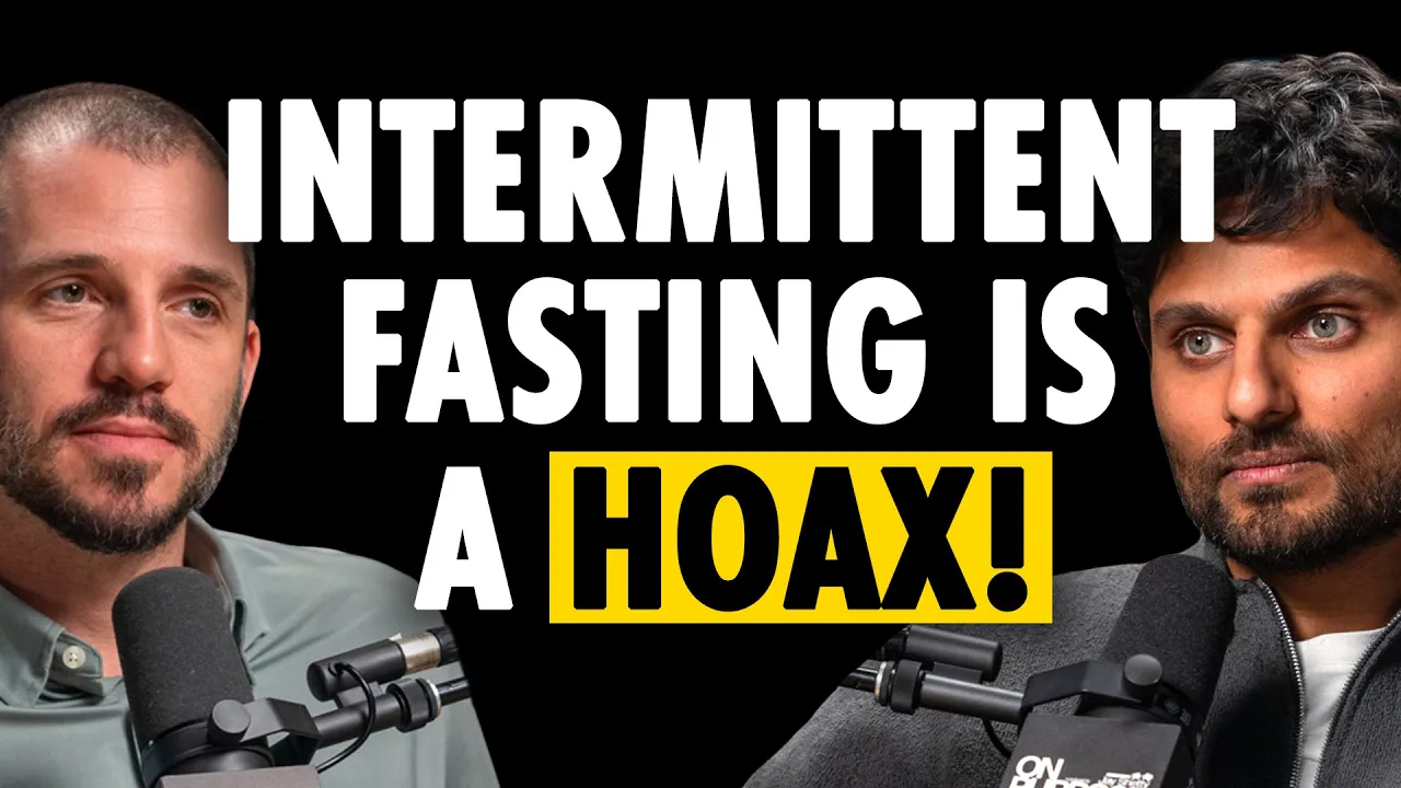 Body Fat Loss Expert Reveals: 'Intermittent fasting is a hoax!' (Do THIS Instead!) @drandygalpin