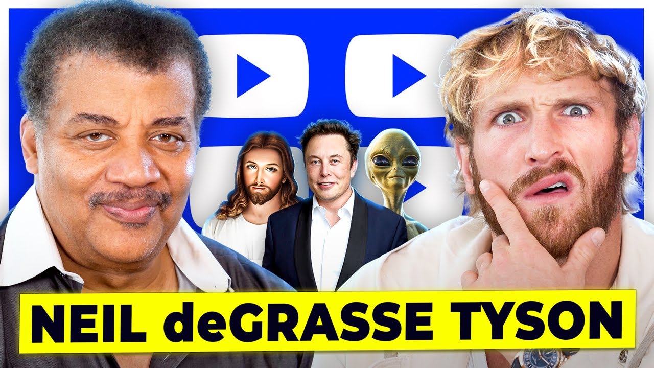 Neil deGrasse Tyson & Logan Paul Debate God’s Existence, Why Elon Cant Go to Mars, Exposes Moon Hoax