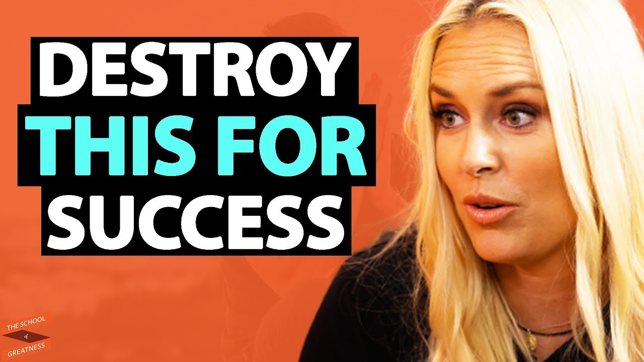 Olympic Athlete REVEALS How To DESTROY NEGATIVE Thoughts IN MINUTES! | Lindsey Vonn & Lewis Howes