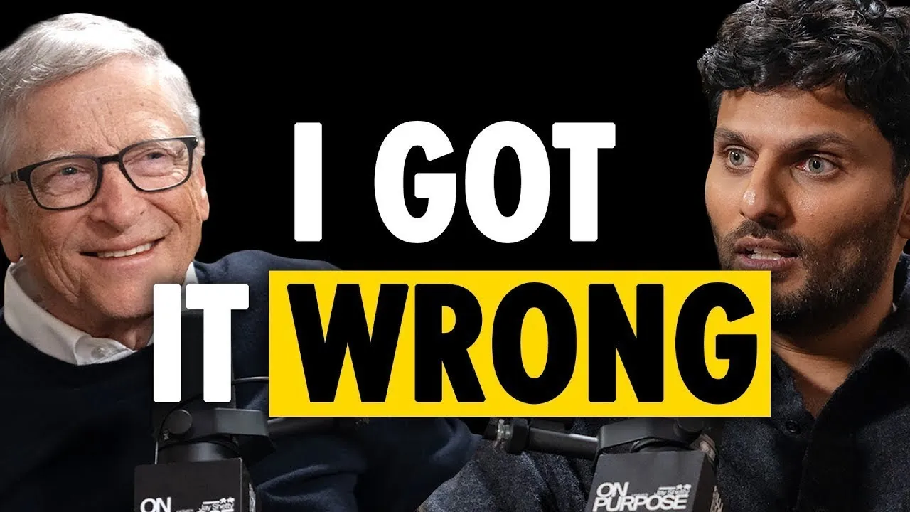 BILL GATES REVEALS: "I Was Wrong About Success…"