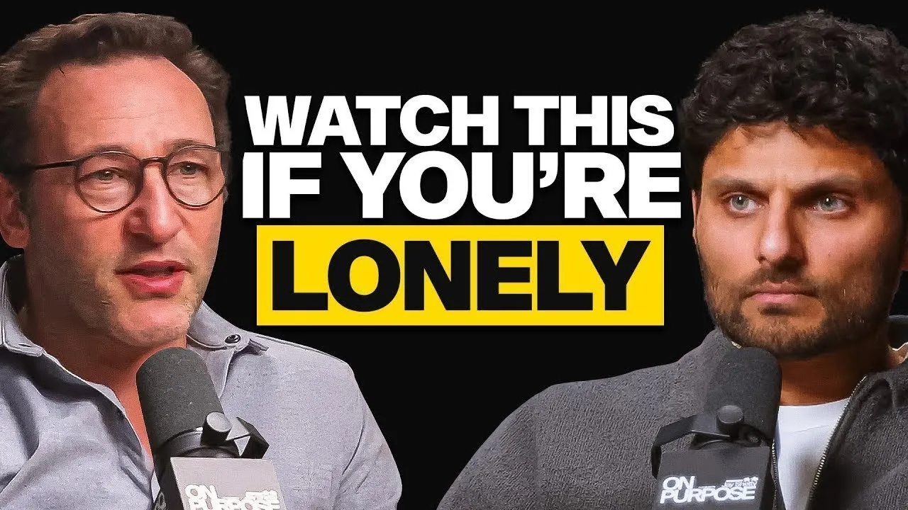 Simon Sinek: If You Feel Lost & Alone Watch THIS! (The KEY to Making REAL Adult Friendships)